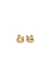 Double Roly Poly Hoops - Gold