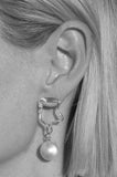 Ribbon Earrings - Gold