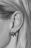 Double Roly Poly Hoops w/ Pearls
