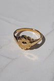 Little Fleur Signet - Gold