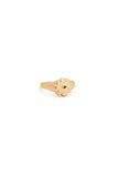 Little Fleur Signet Sapphire - Gold