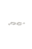 Mini Fleur Hoops