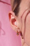 Mini Vine Hoops - Gold