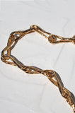Twistie Chain Necklace - Gold