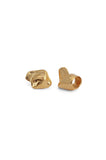 Curls Studs - Gold