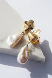 Curls With Pearls - Gold