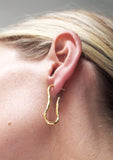 XL Fluid Hoops - Gold