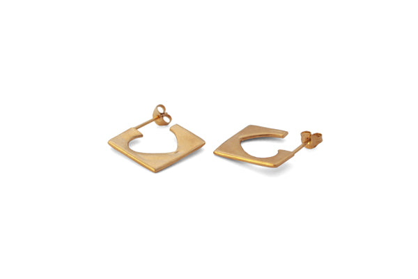 Love Letter Hoops - Gold