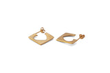 Love Letter Hoops - Gold