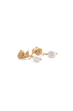 Mini Curls With Pearls - Gold