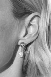 Mini Curls With Pearls - Gold