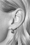 Mini Curve Hoops - Gold