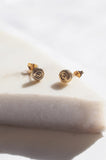 Mini Spiral Studs - Gold