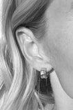 Mini Squashed Hoops - Gold
