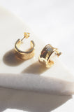 Squashed Hoops - Gold