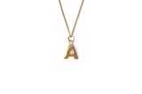 Letter Necklace - Gold