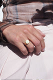 Big Round Signet - Gold