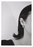 Line Hoops - Gold