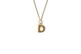 Letter Necklace - Gold