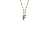 Letter Necklace - Gold