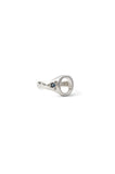Hollow Signet with Sapphire