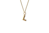 Letter Necklace - Gold