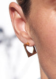 Love Letter Hoops - Gold