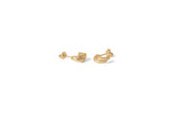 Mini Double Hoop - Gold