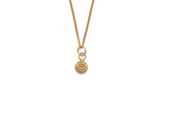 Mini Spiral Necklace - Gold
