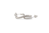 Mini Twist Hoops