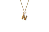 Letter Necklace - Gold