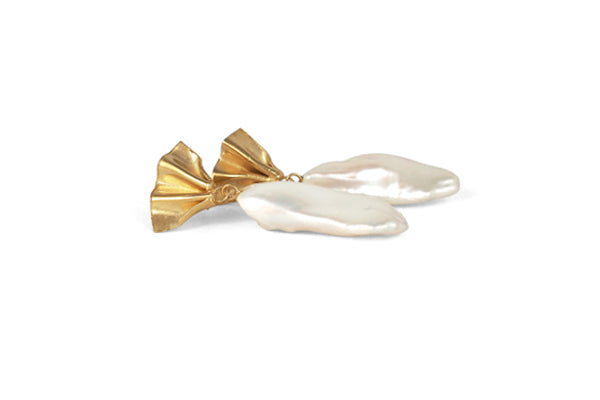 Pinch Earrings - Gold