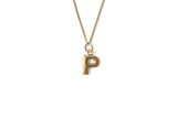 Letter Necklace - Gold