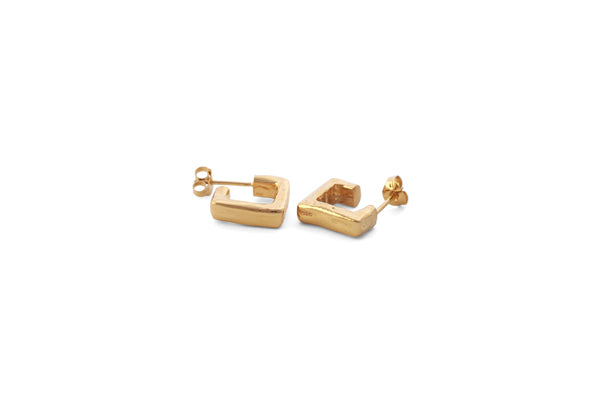 Poolside Hoops - Gold