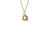 Letter Necklace - Gold