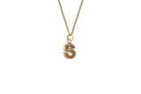 Letter Necklace - Gold