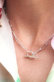 Squashed Necklace - Gold