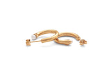 Sunken Hoops - Gold