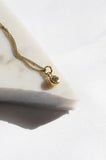 Sunken Necklace Sapphire - Gold