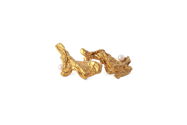 Tulip Earrings - Gold