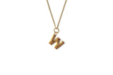 Letter Necklace - Gold