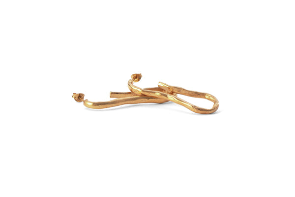 XL Fluid Hoops - Gold