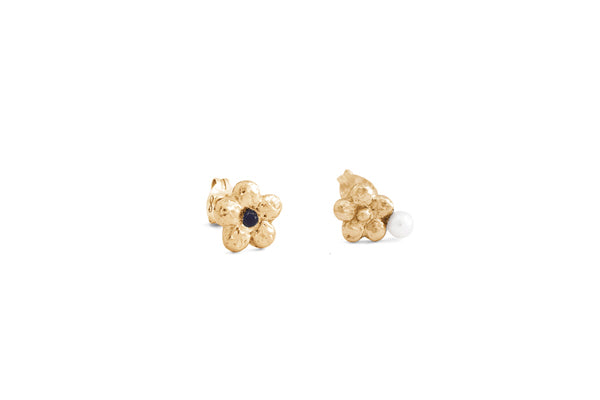 Cherry Blossom Studs - Gold