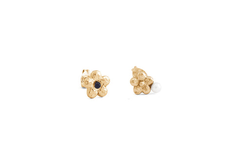 Cherry Blossom Studs - Gold
