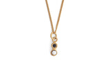 Dollop Necklace - Gold