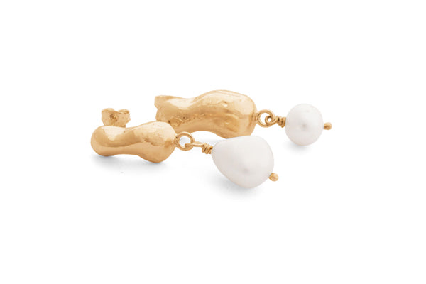 Gummy Earrings - Gold