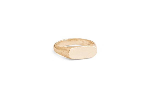 Oval Signet - Gold