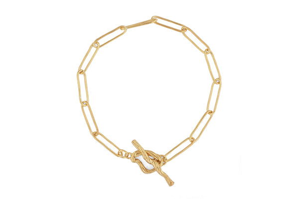 Ribbon Bracelet - Gold