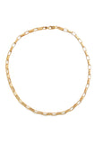 Box Link Necklace - Gold