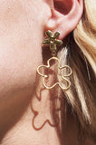 Spring Earrings - Gold